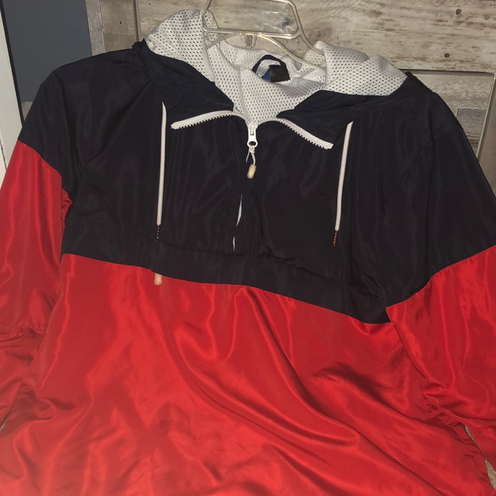 Color Block Anorak